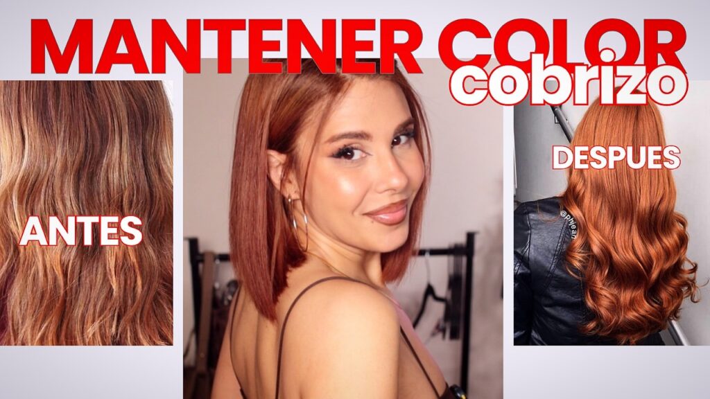 Cómo mantengo mi pelo cobre: retoque de puntas y cuidado del color