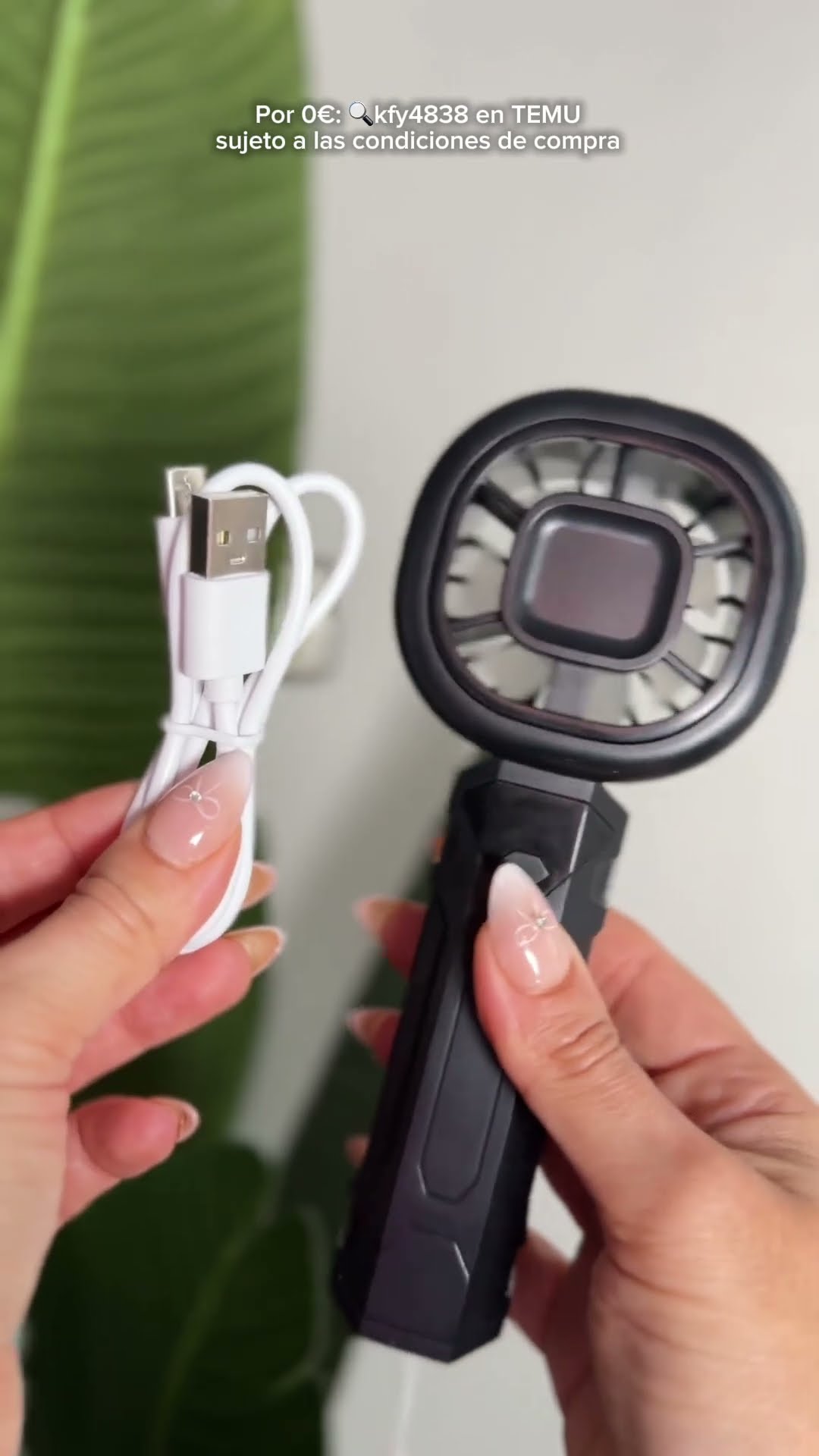 Ver vídeo: Ventilador portátil Temu