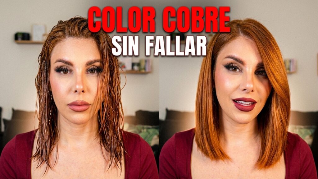 El mejor matizante cobrizo para mantener el color cobre muy fácil
